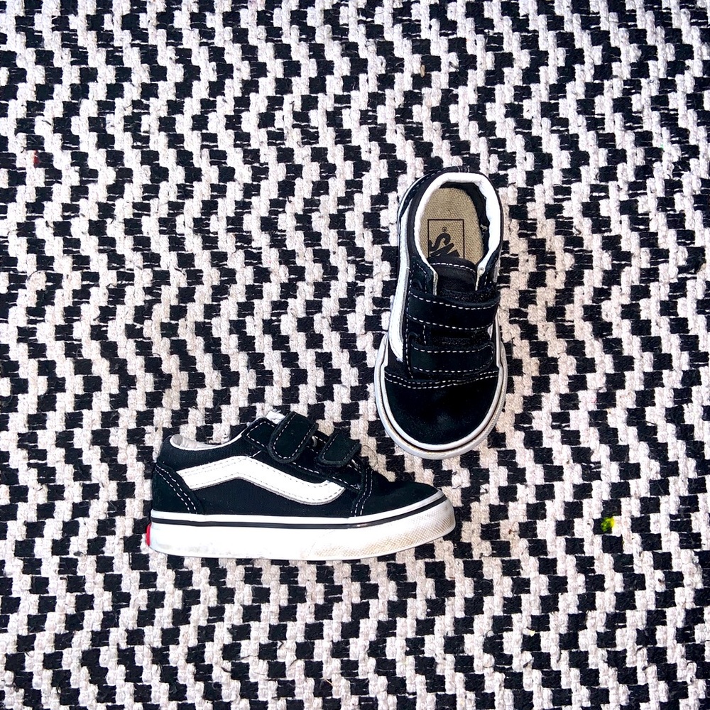 Black Old Skool Vans (Toddler)